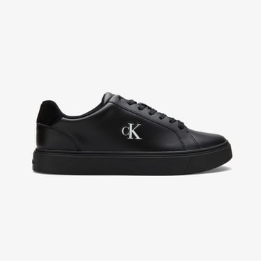  Calvin Klein Classic Cupsole Lace Up  Erkek Siyah Sneaker