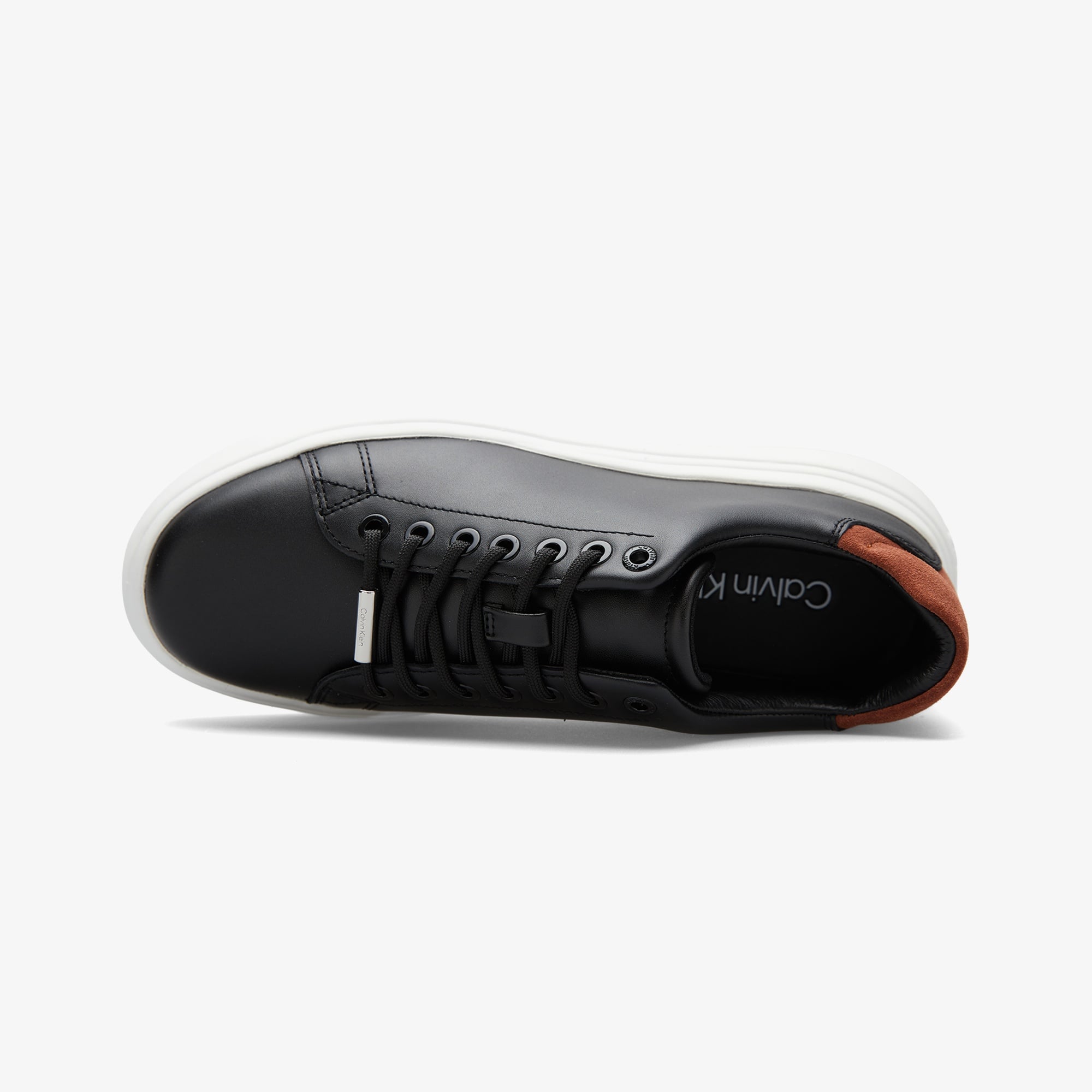 Calvin Klein Cupsole Lace Up Kadın Siyah Sneaker