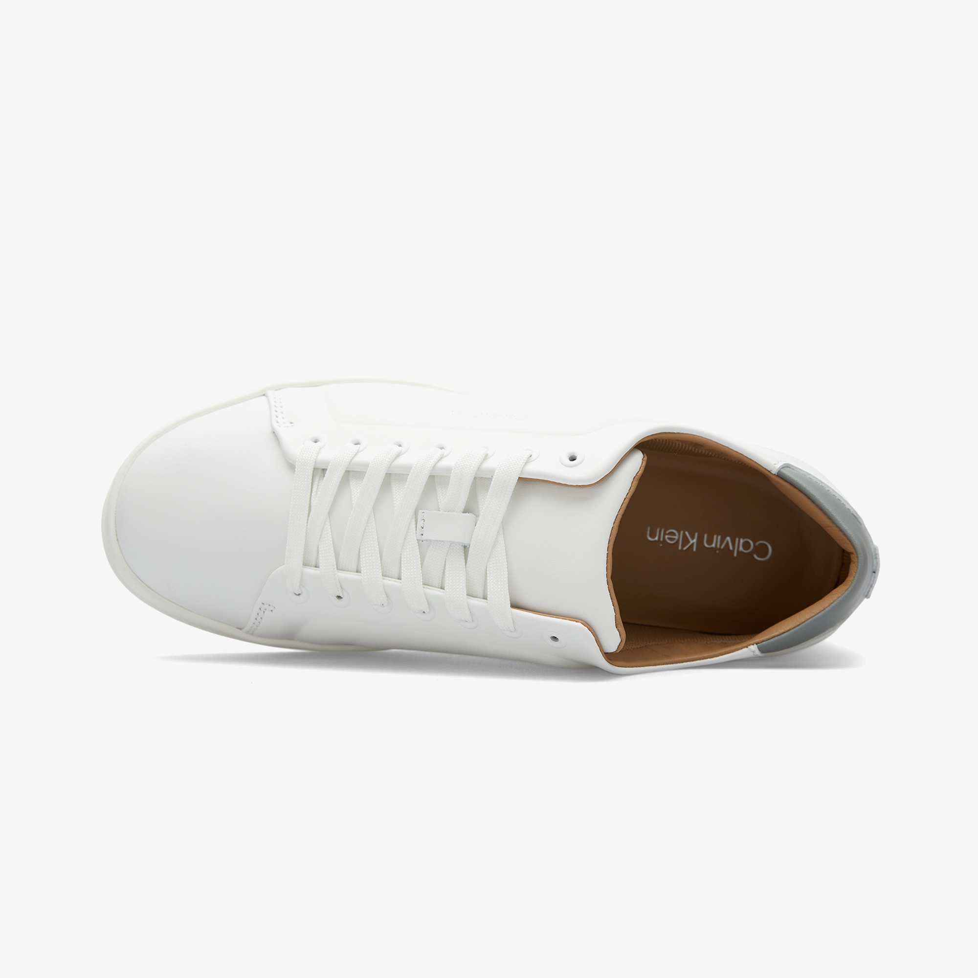 Calvin Klein Pure Low Lace Up Cupsole Erkek Beyaz Sneaker