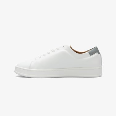  Calvin Klein Pure Low Lace Up Cupsole Erkek Beyaz Sneaker