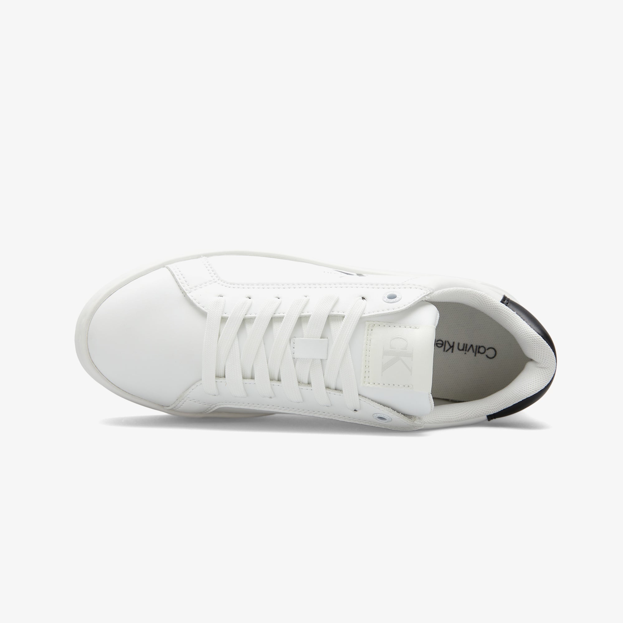 Calvin Klein Bold Flat Low Lace  Kadın Beyaz Sneaker