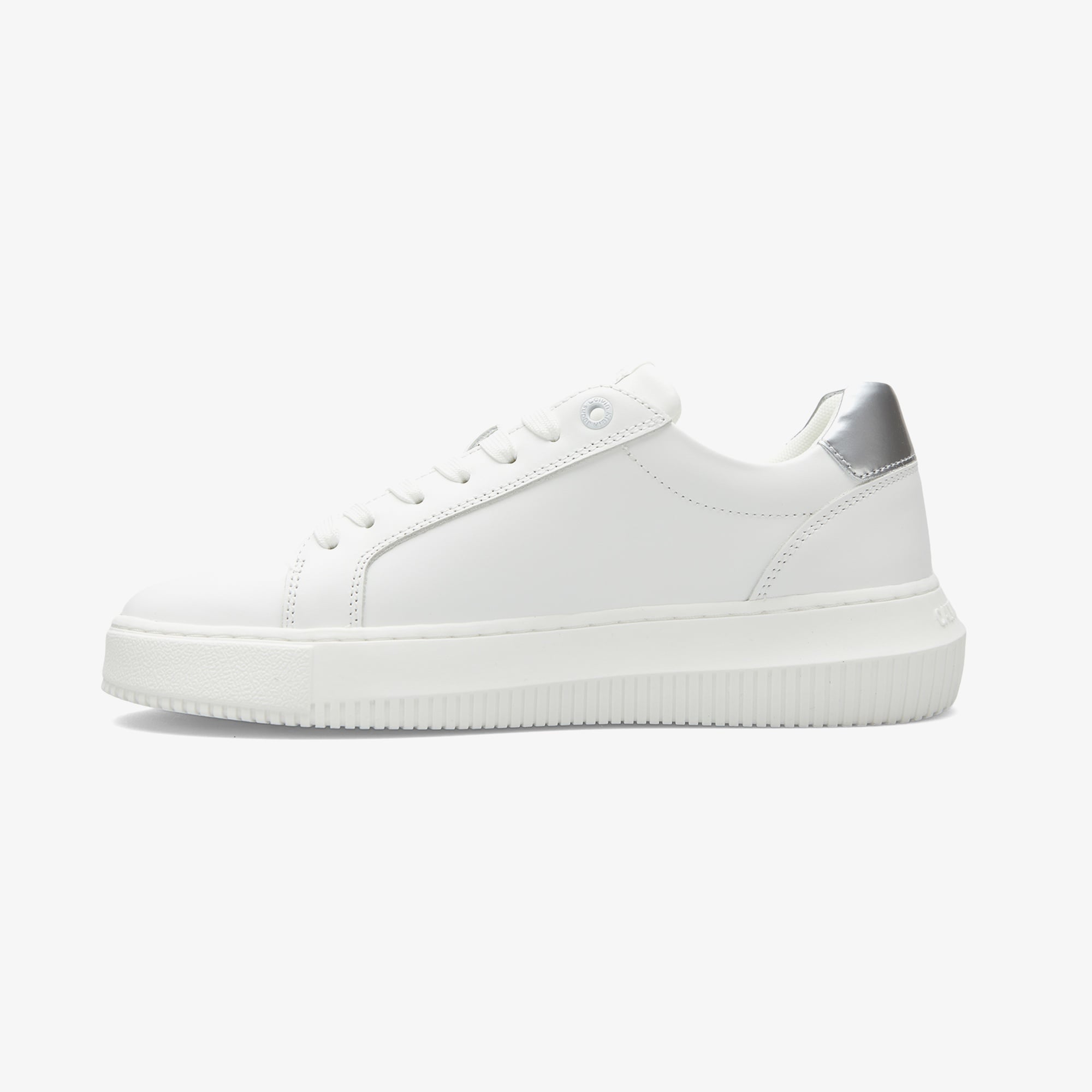 Calvin Klein Chunky Cupsole  Silver Kadın Beyaz Sneaker