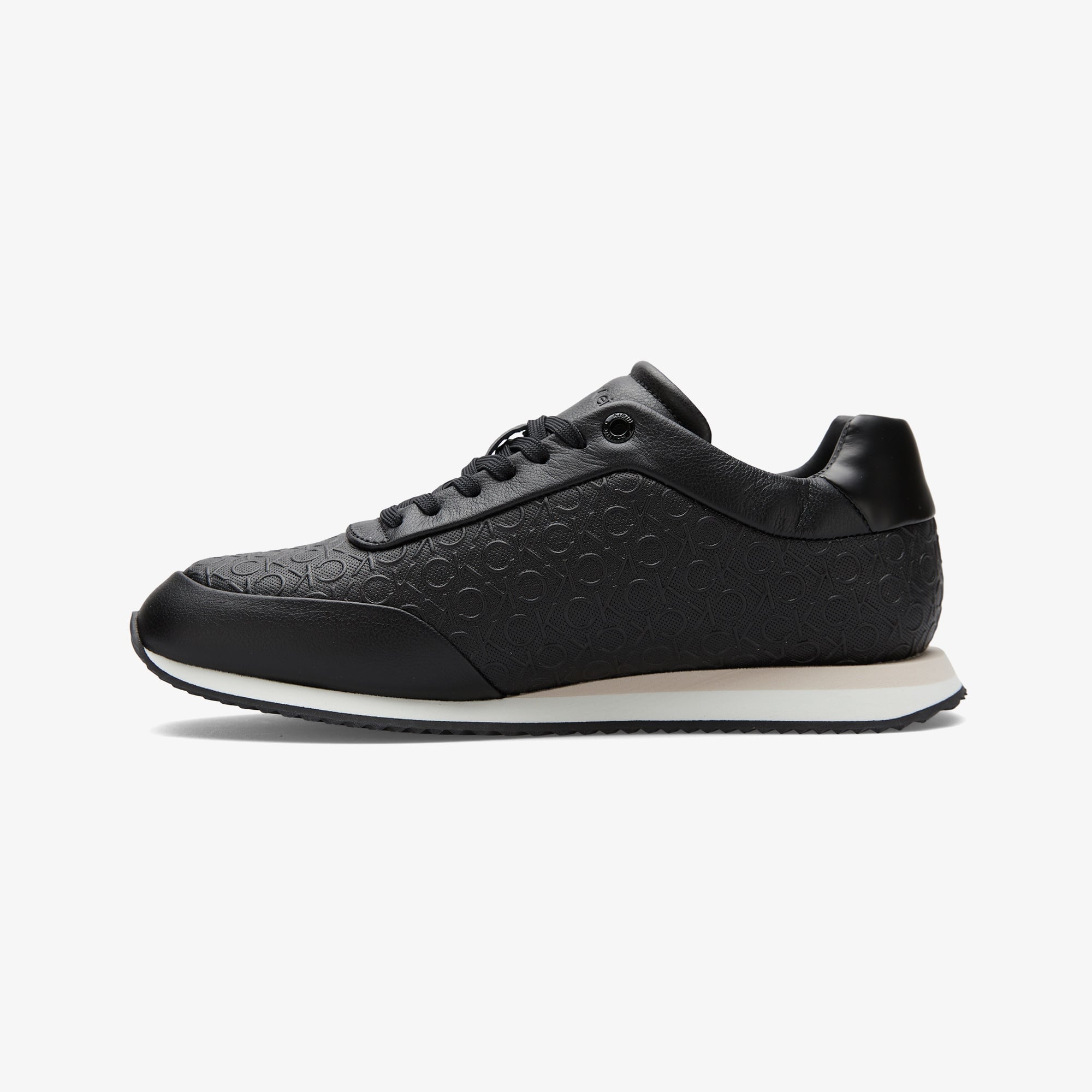 Calvin Klein Runner Lace Up Mono Kadın Siyah Sneaker