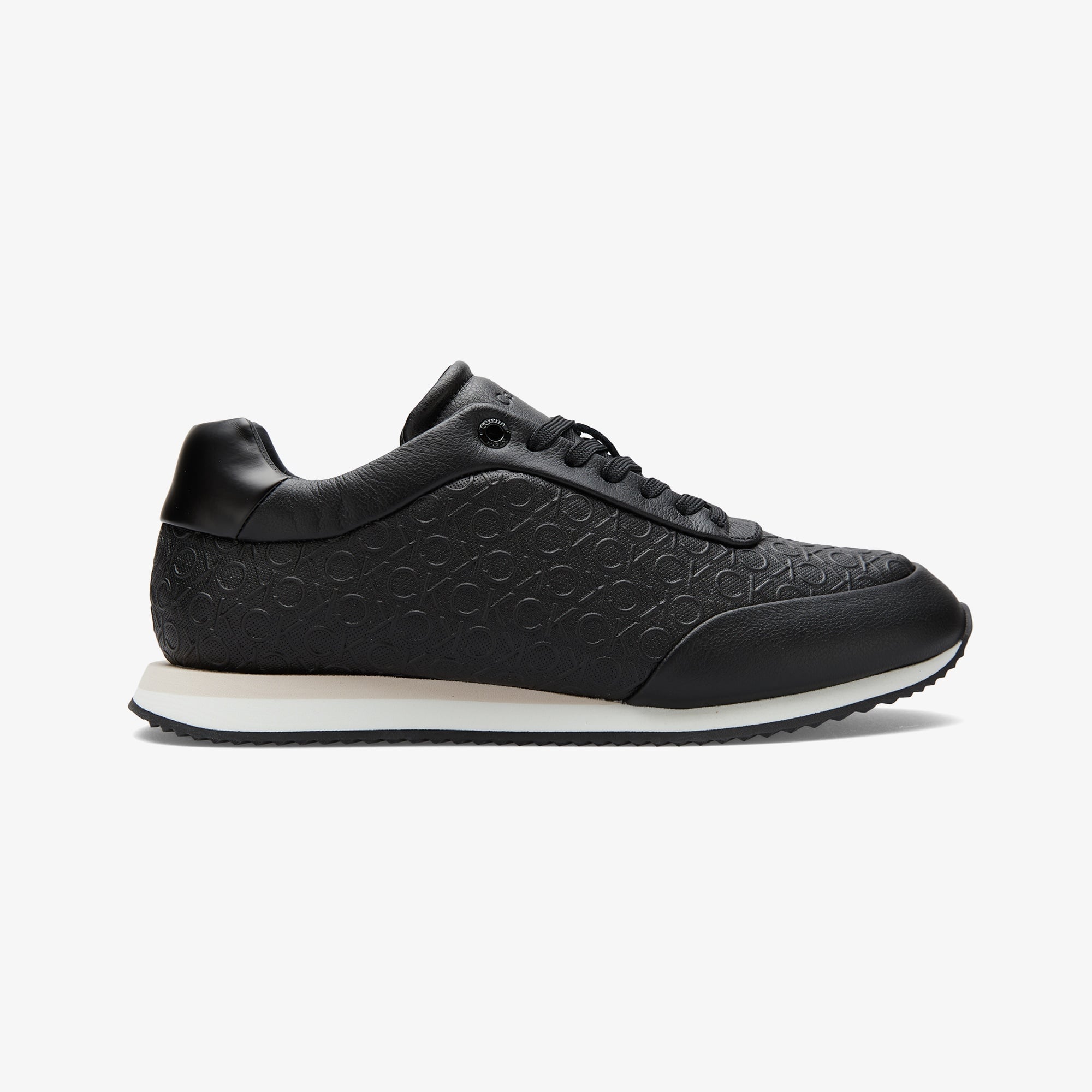 Calvin Klein Runner Lace Up Mono Kadın Siyah Sneaker