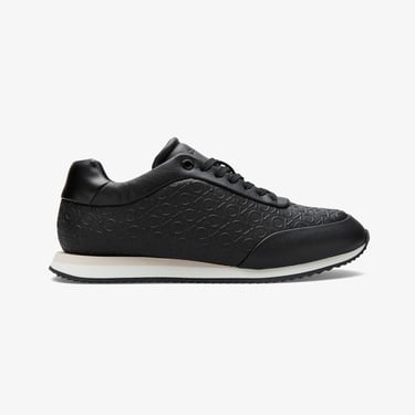  Calvin Klein Runner Lace Up Mono Kadın Siyah Sneaker
