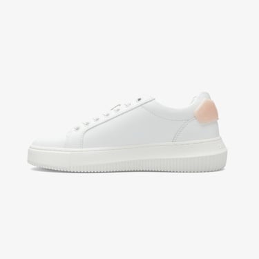  Calvin Klein Chunky Cupsole Patch Kadın Beyaz Sneaker