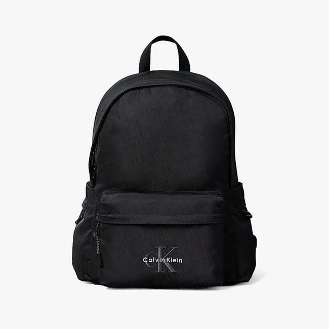  Calvin Klein Bold Round Erkek Siyah Sırt Çantası