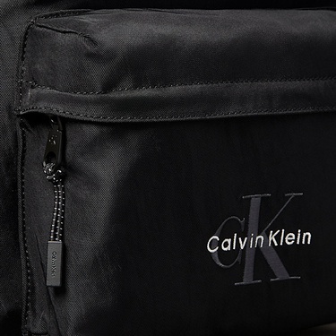  Calvin Klein Bold Round Erkek Siyah Sırt Çantası