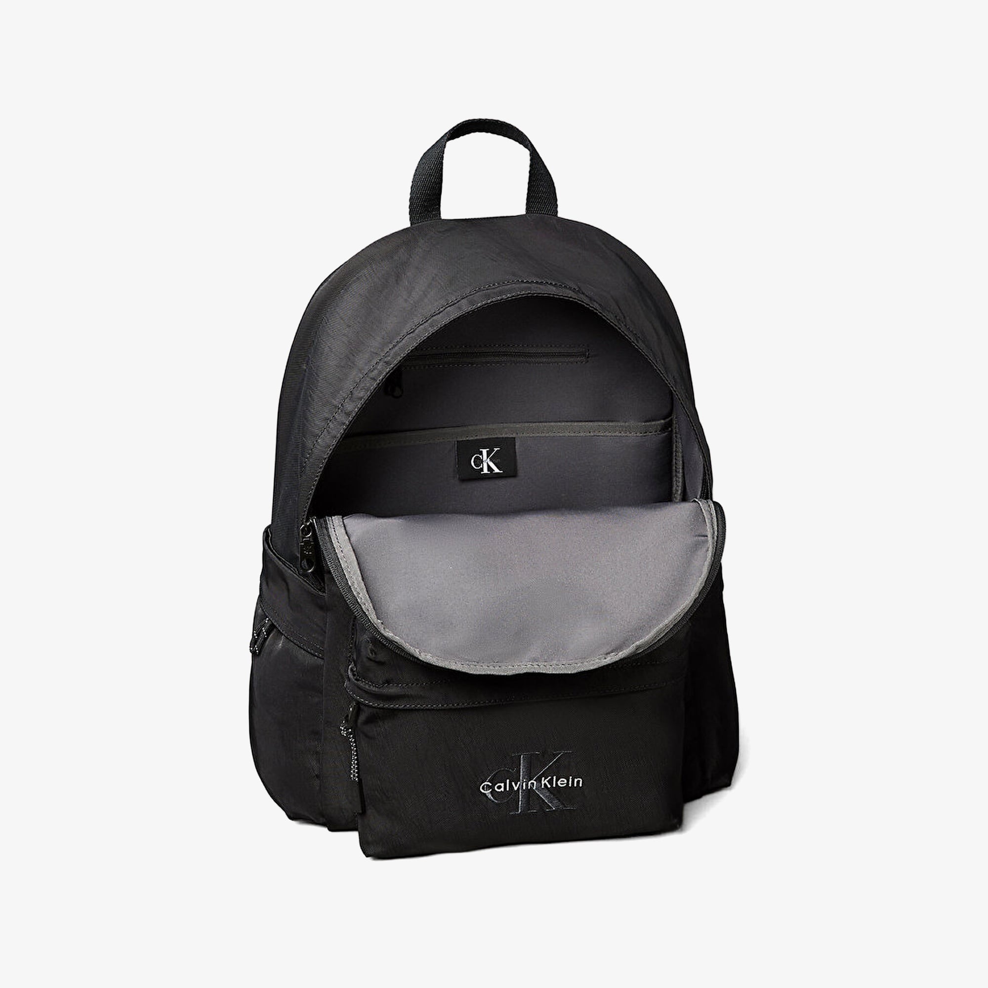 Calvin Klein Bold Round Erkek Siyah Sırt Çantası