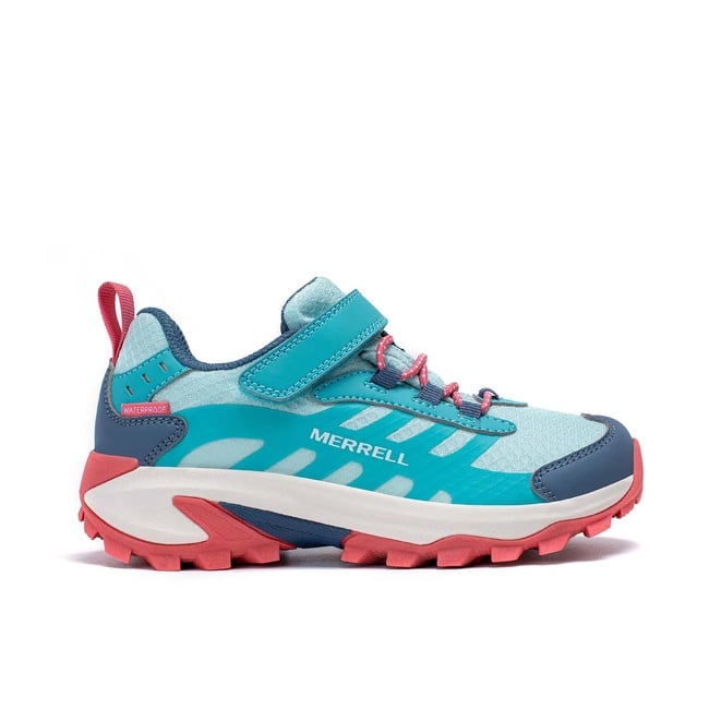  Merrell Moab Speed 2 Low A/c Wtrpf Çocuk Mavi Outdoor Ayakkabı