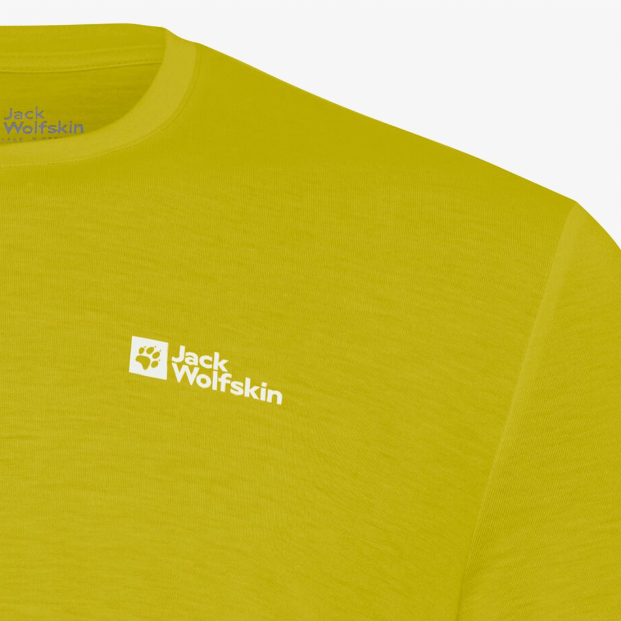 Jack Wolfskin Vonnan Erkek Yeşil T-Shirt