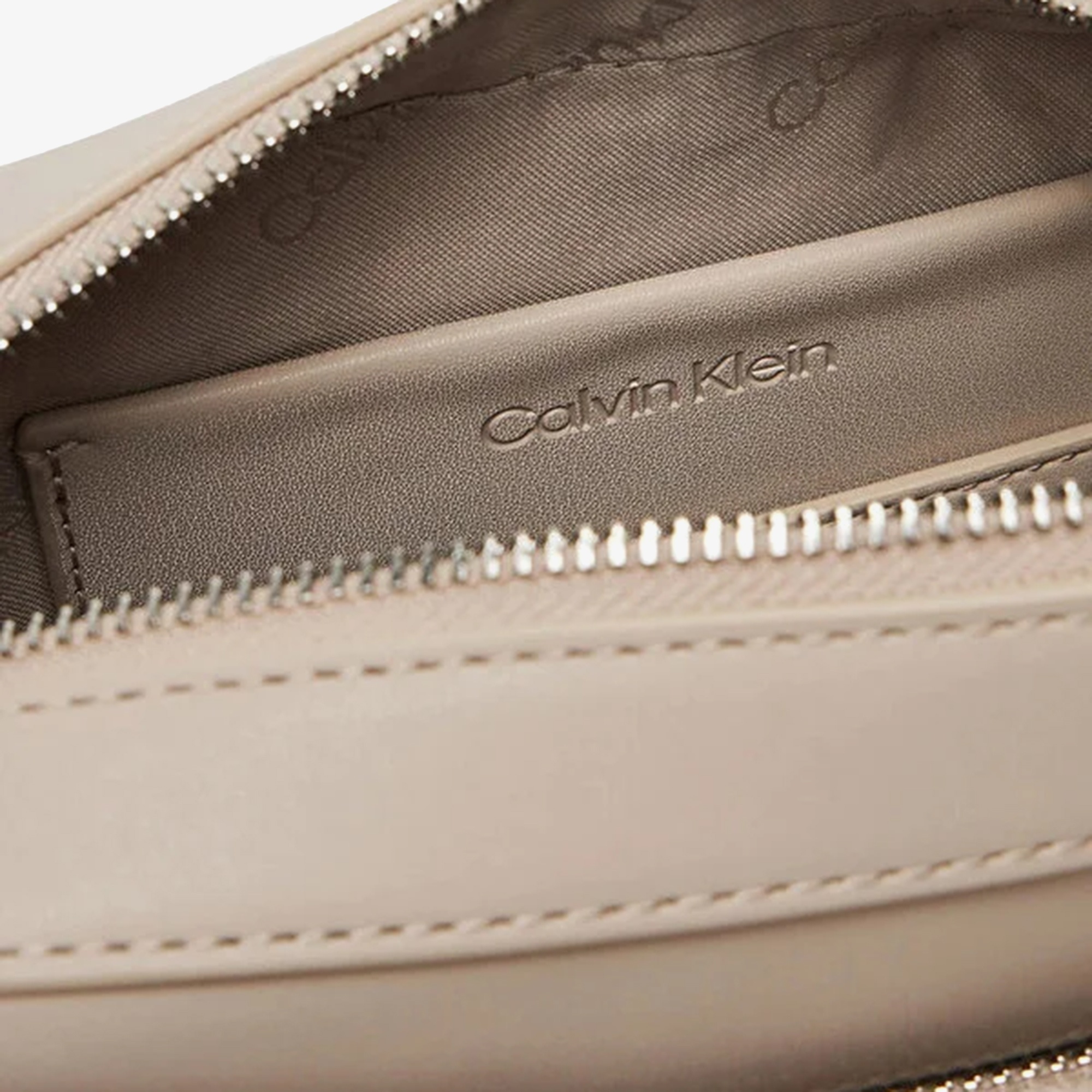 Calvin Klein Must Double Straps Camera Kadın Bej El Çantası