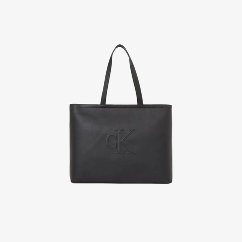 Calvin Klein Sculpted Slim Tote Kadın Siyah Çanta