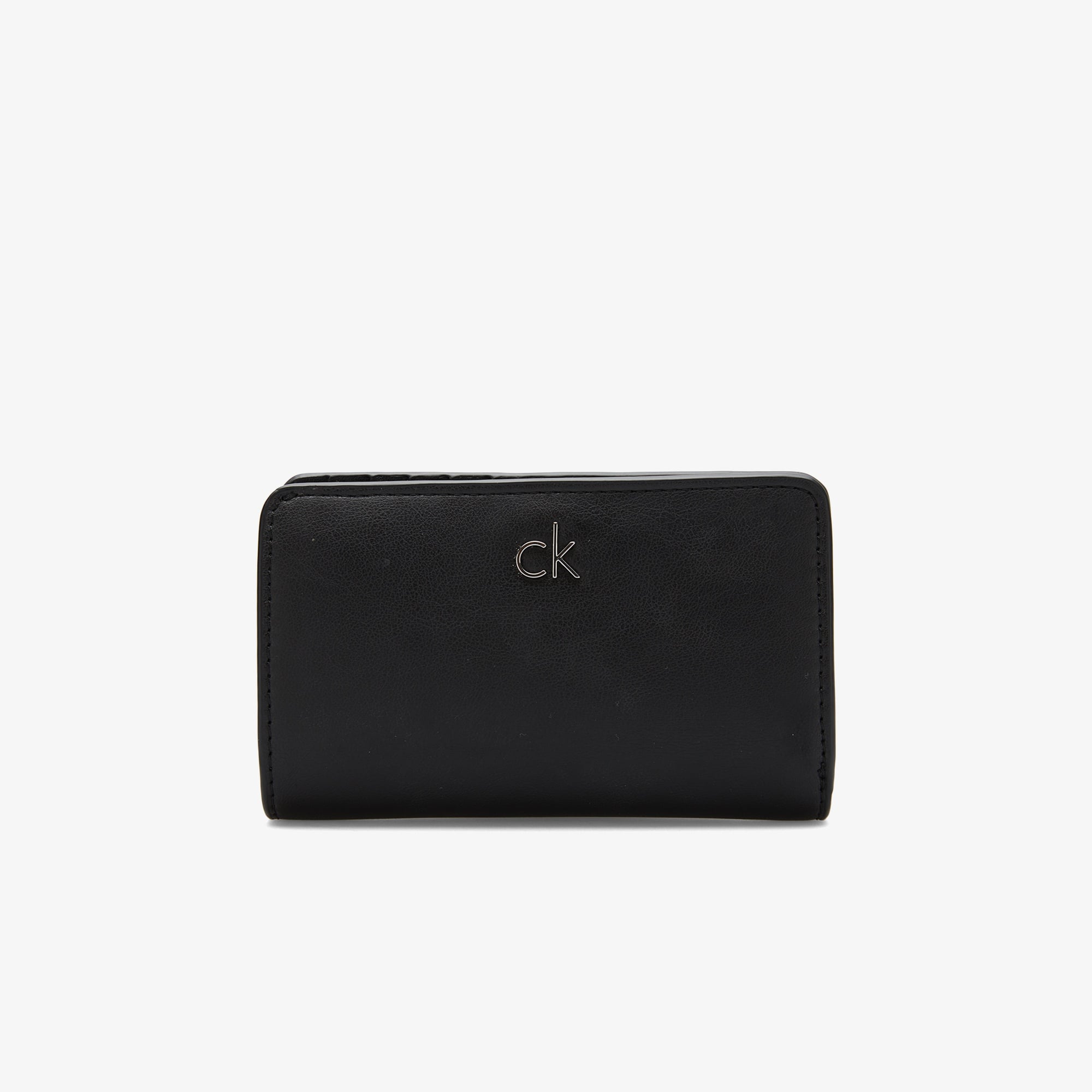 Calvin Klein Re Lock Medium Bifold Kadın Siyah Cüzdan