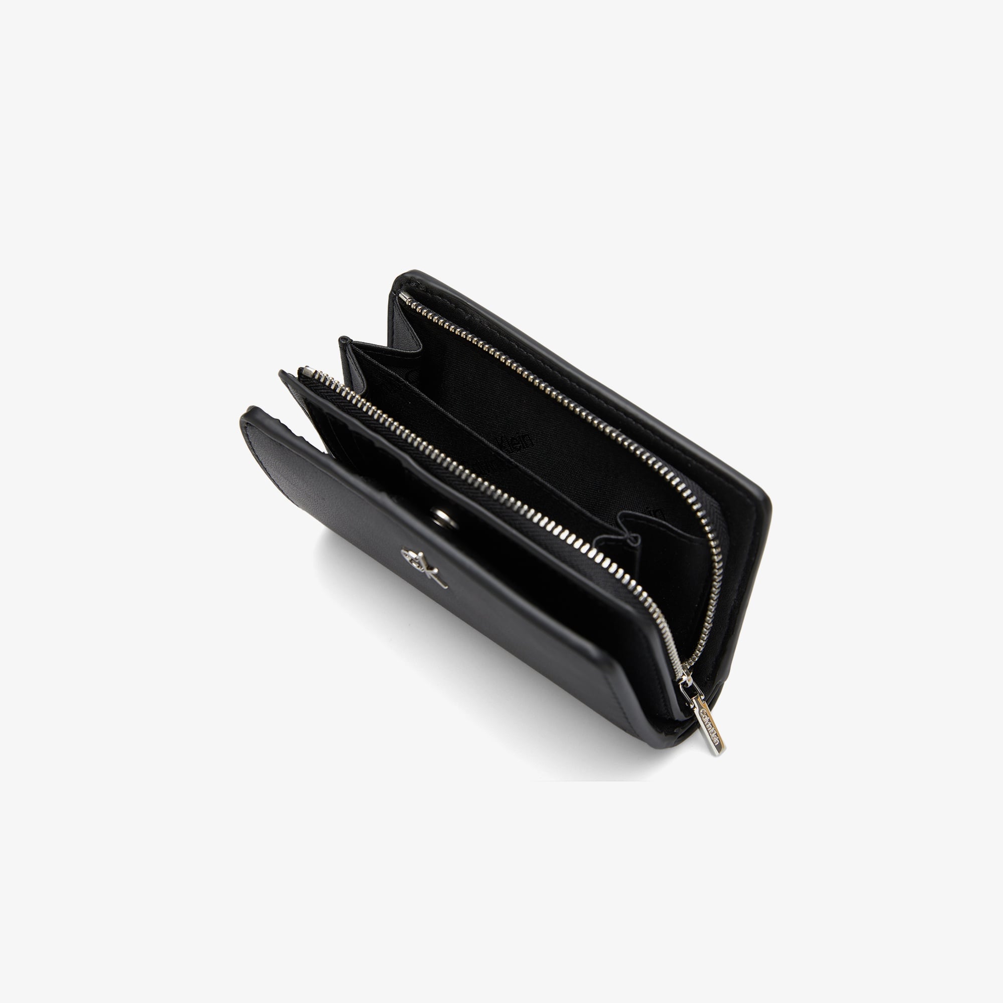 Calvin Klein Re Lock Medium Bifold Kadın Siyah Cüzdan