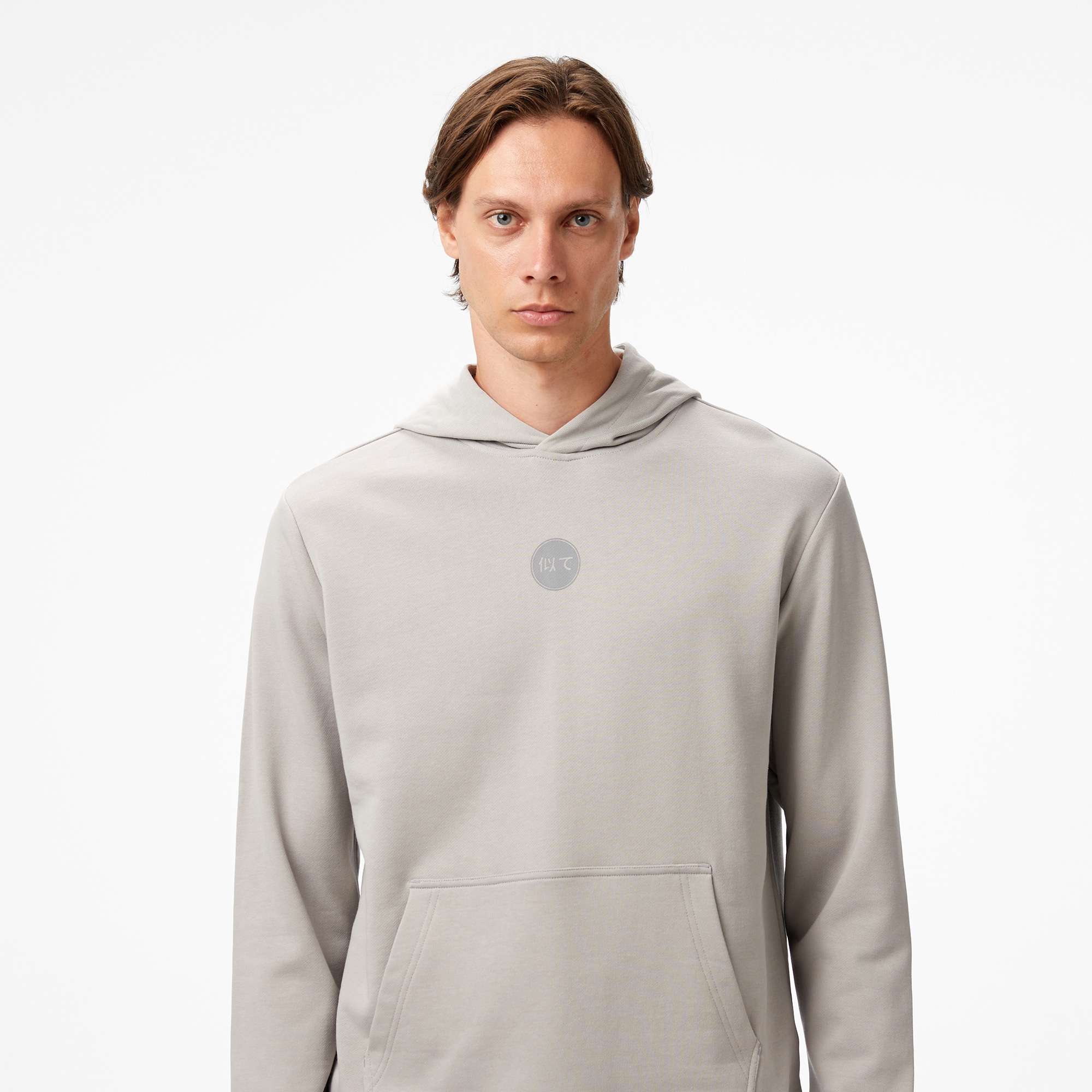 UNITED4 Erkek Vizon Hoodie