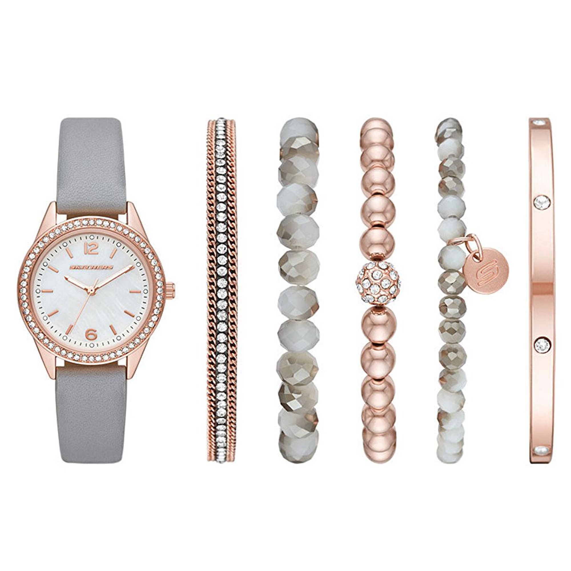 Skechers SR9056 Kadın Set Kol Saati ve Bileklik