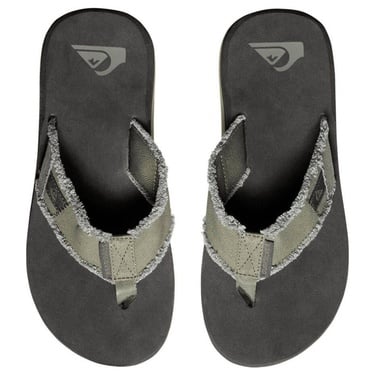  Quiksilver Monkey Abyss Erkek Yeşil Terlik