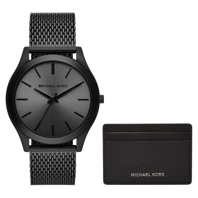  Michael Kors MK1085SET Erkek Kol Saati ve Cüzdan ve Seti
