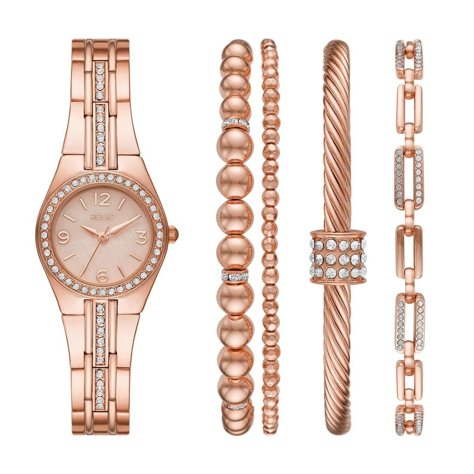 RELIC RL-ZR97001 Kadın Kol Saati ve Bileklik Seti