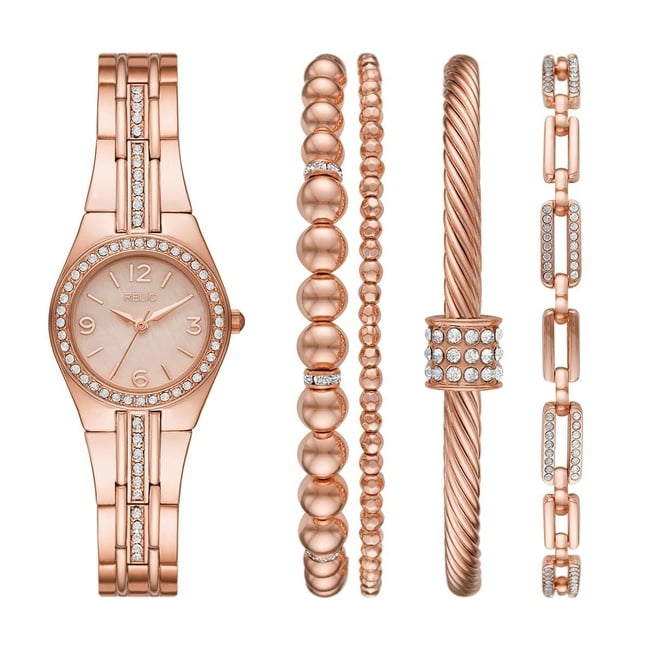  RELIC RL-ZR97001 Kadın Kol Saati ve Bileklik Seti