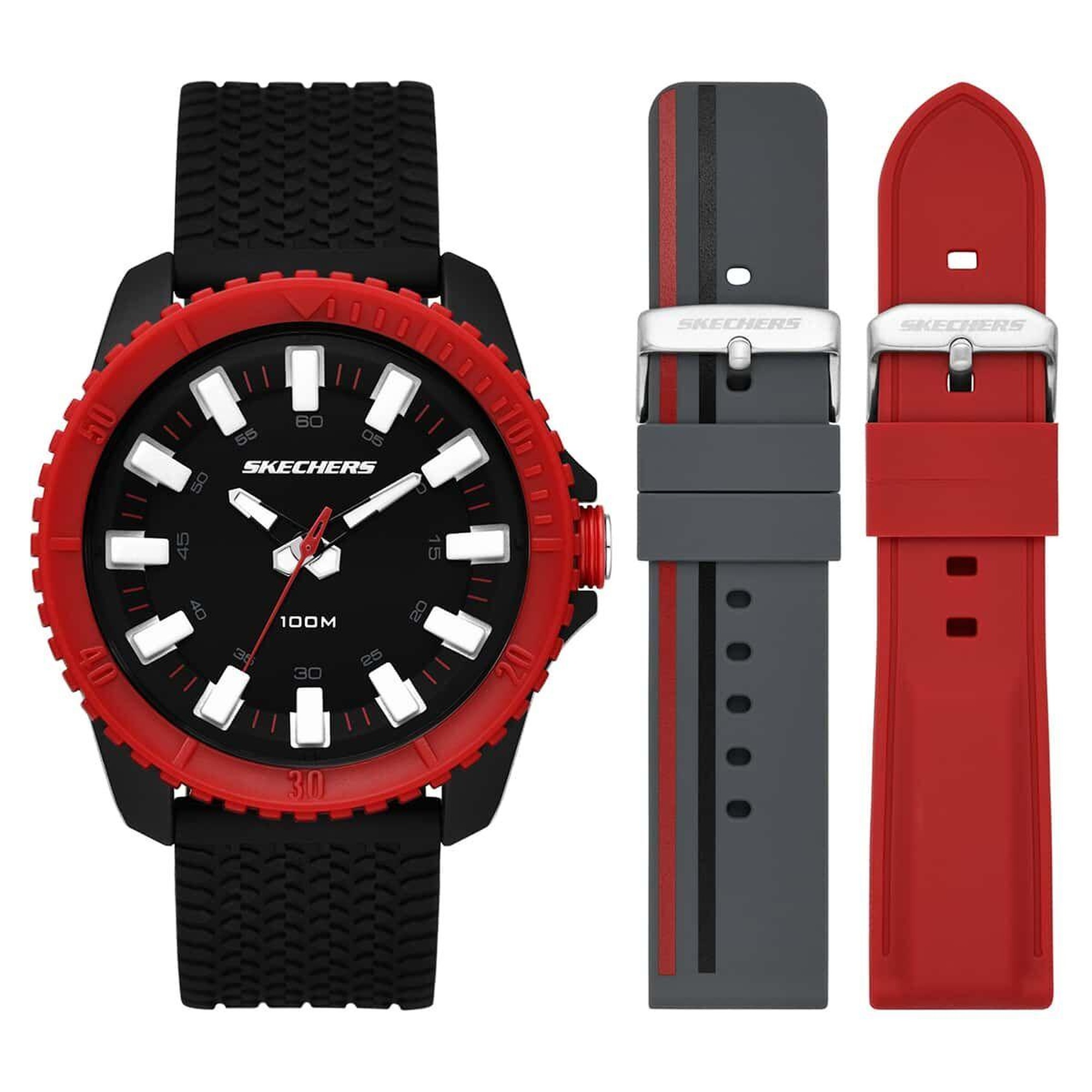 Skechers SR9105 Erkek Kol Saati ve Yedek Kordon