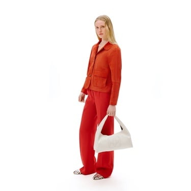  Limited Edition Kadın Kırmızı Süet Kısa Ceket