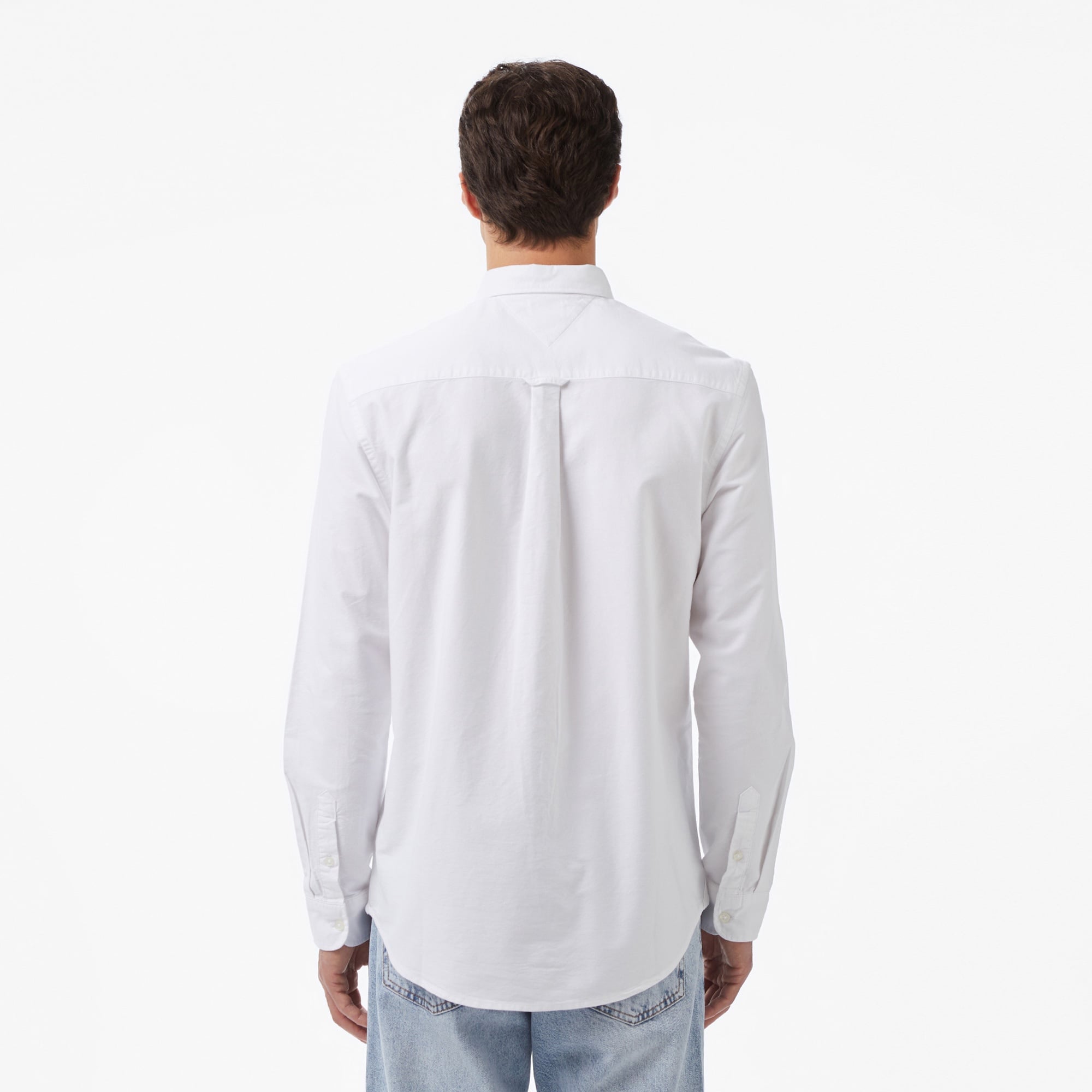 Tommy Hilfiger Oxford Erkek Beyaz Gömlek