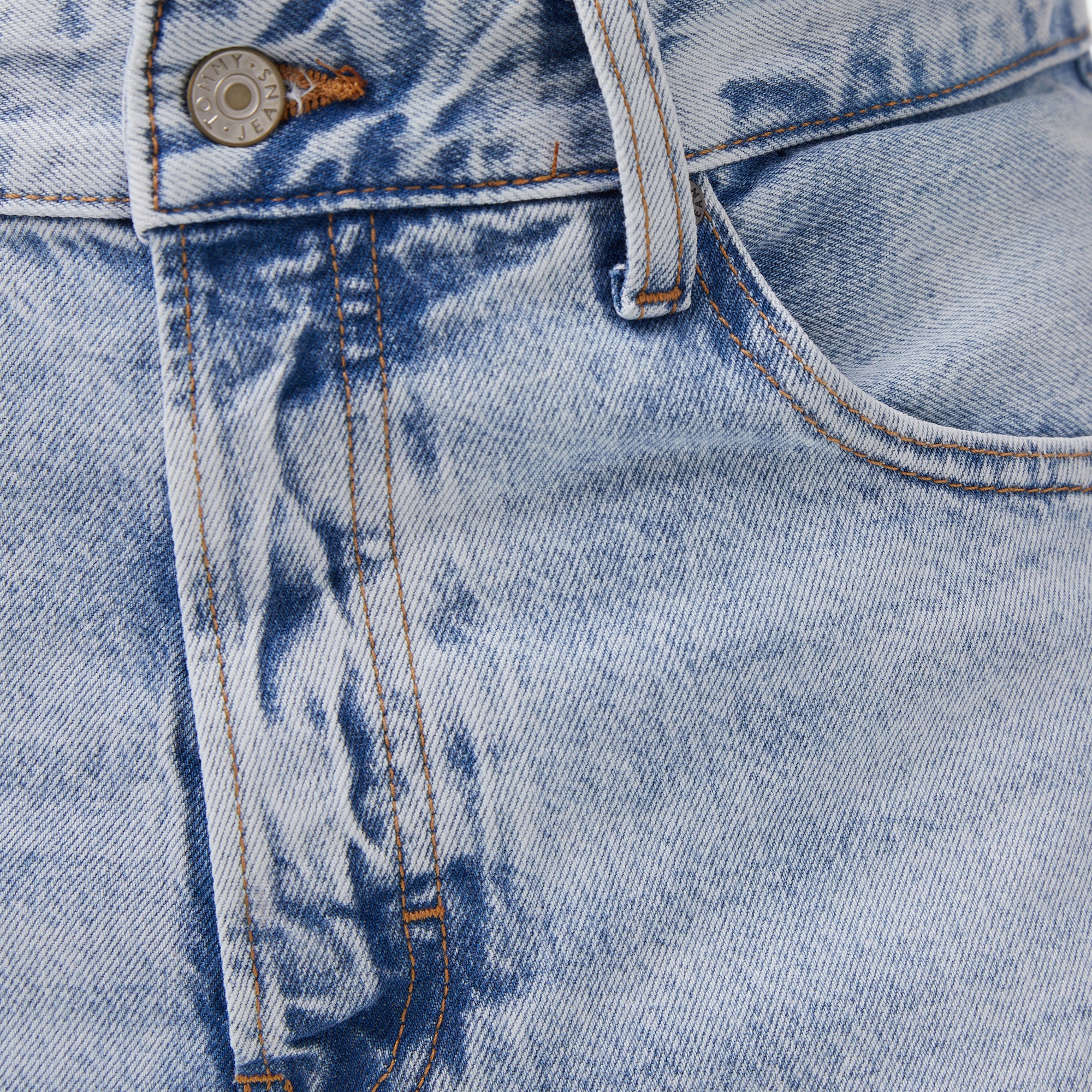 Tommy Hilfiger Otis Regular Erkek Mavi Straight Jean