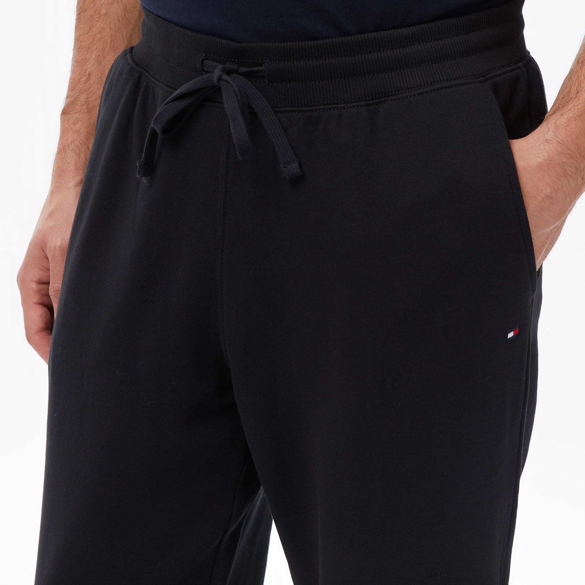 Tommy Hilfiger Core Essentials Erkek Siyah Eşofman Altı