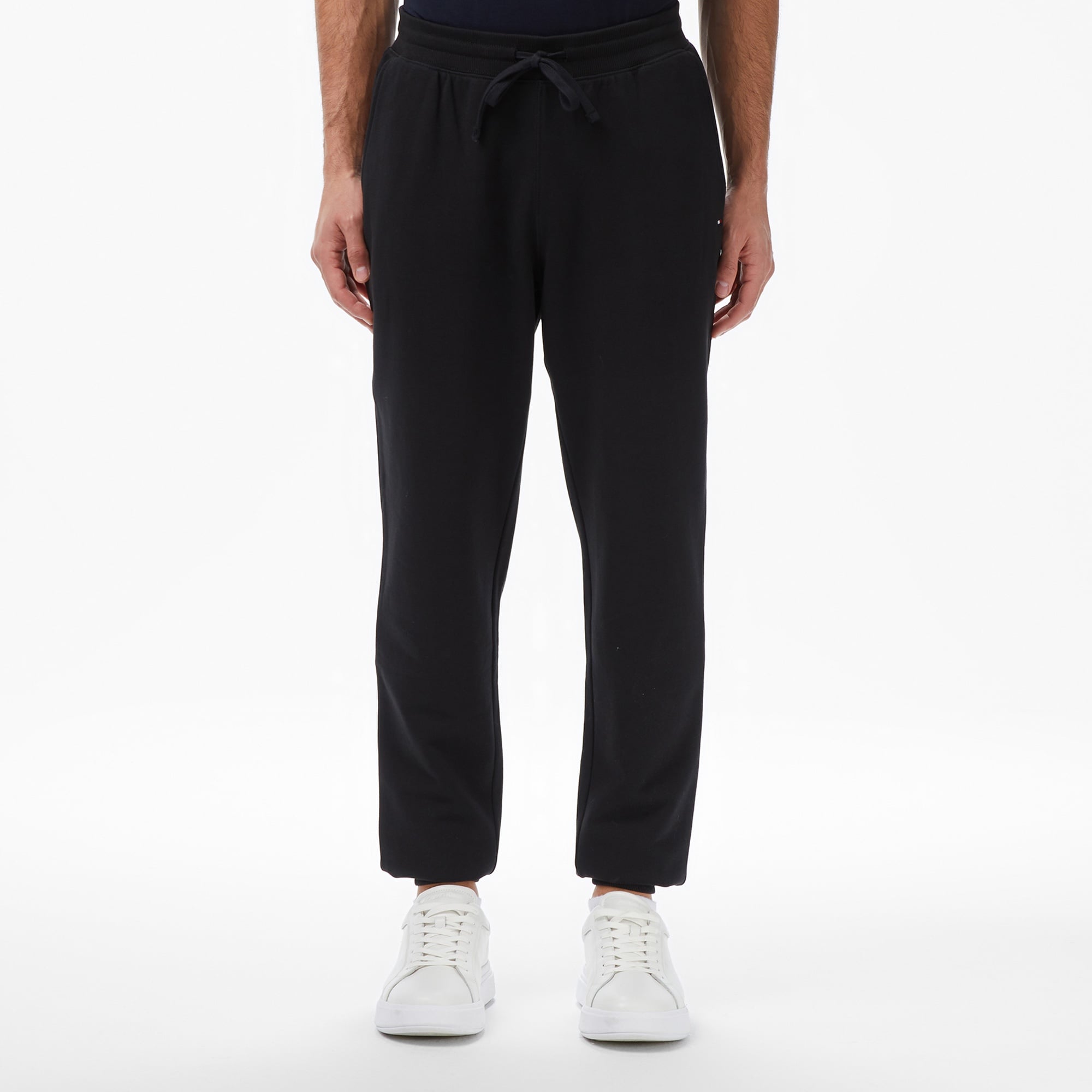 Tommy Hilfiger Core Essentials Erkek Siyah Eşofman Altı