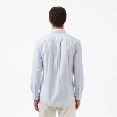  Tommy Hilfiger Heritage Oxford Stripe Erkek Mavi Gömlek