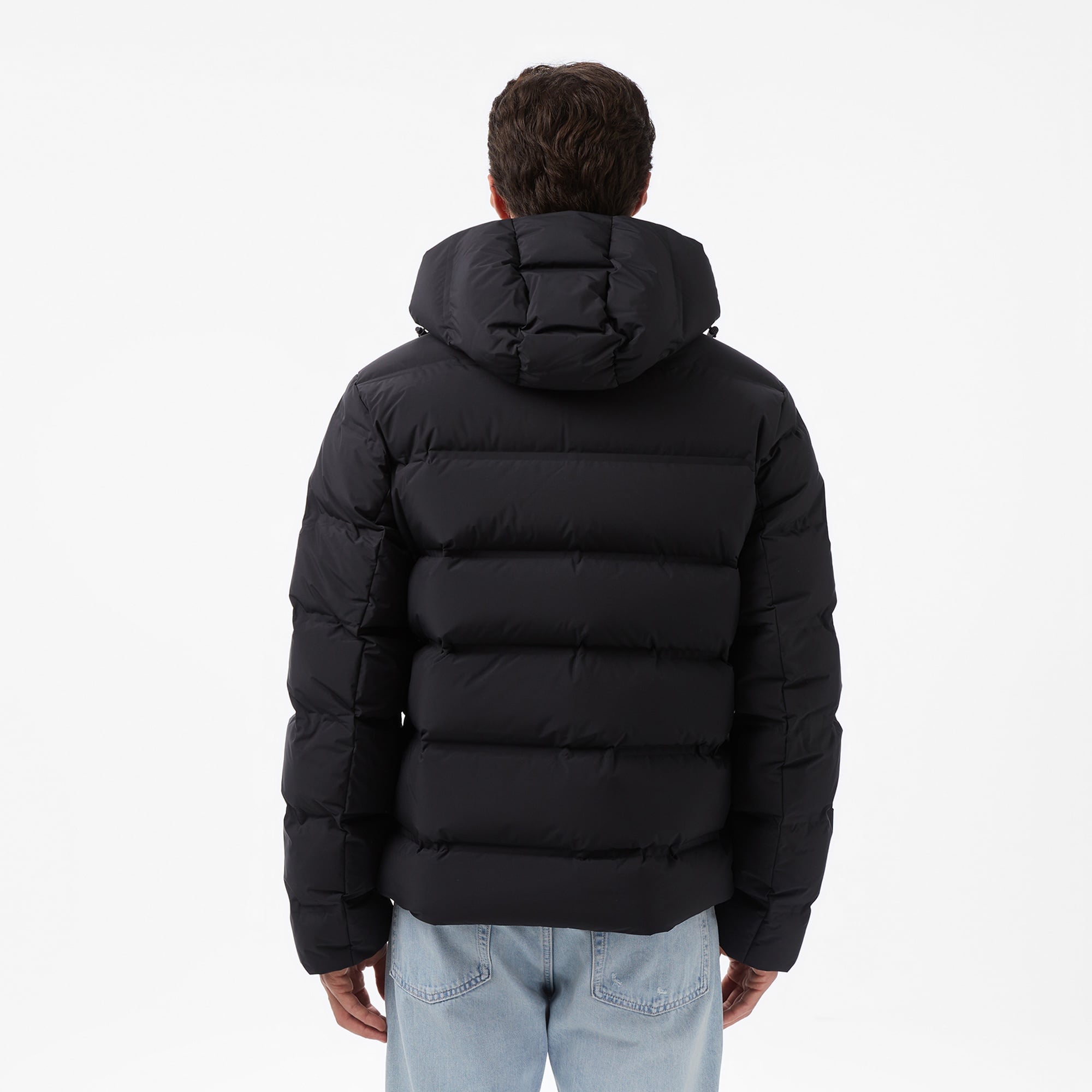 Calvin Klein Quilted Bonded Channel Erkek Siyah Mont