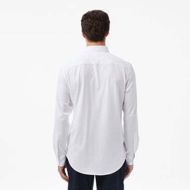  Tommy Hilfiger Performance Knit Solid Erkek Beyaz Gömlek