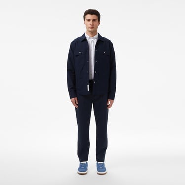  Tommy Hilfiger Padded Wardrobe Erkek Lacivert Ceket