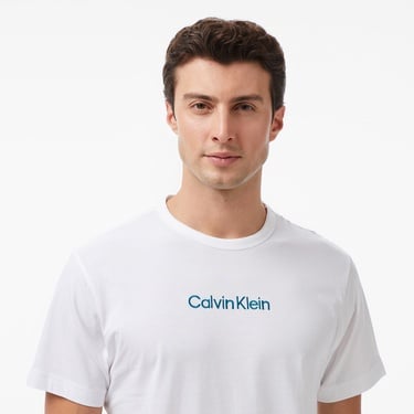  Calvin Klein Crew Neck Erkek Beyaz Pijama