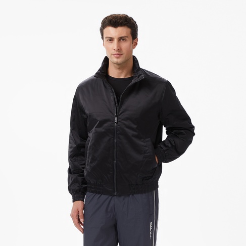  Calvin Klein Padded Harrington Erkek Siyah Ceket