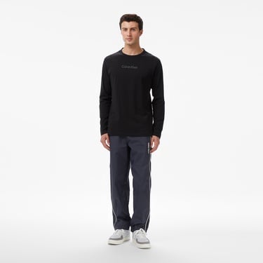  Calvin Klein Crew Neck Erkek Siyah Pijama