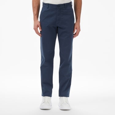  Calvin Klein Cotton Signature Slim Chino Erkek Mavi Pantolon