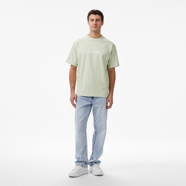  Calvin Klein Cooling Jersey Erkek Haki T-Shirt