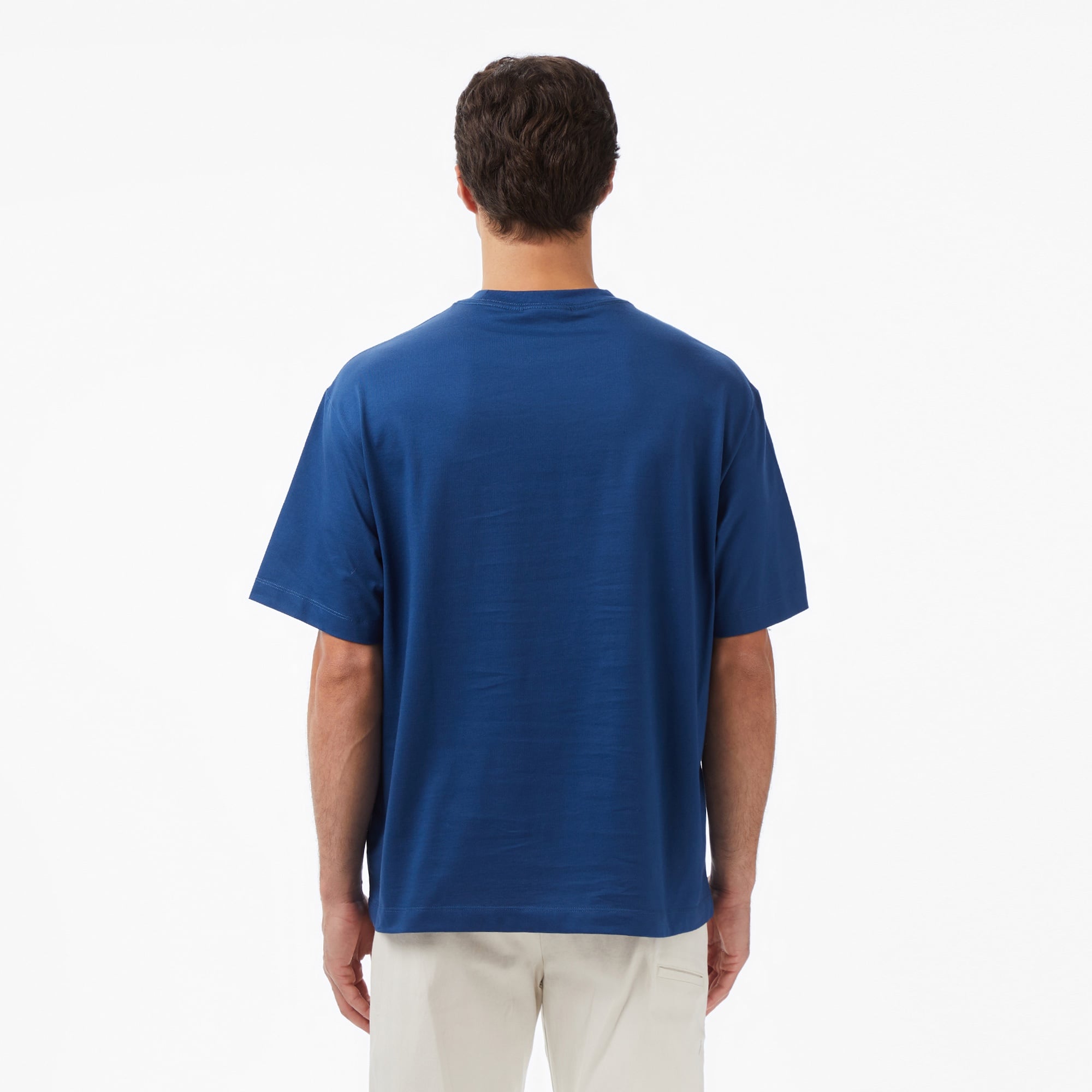 Calvin Klein Jersey Erkek Mavi T-Shirt