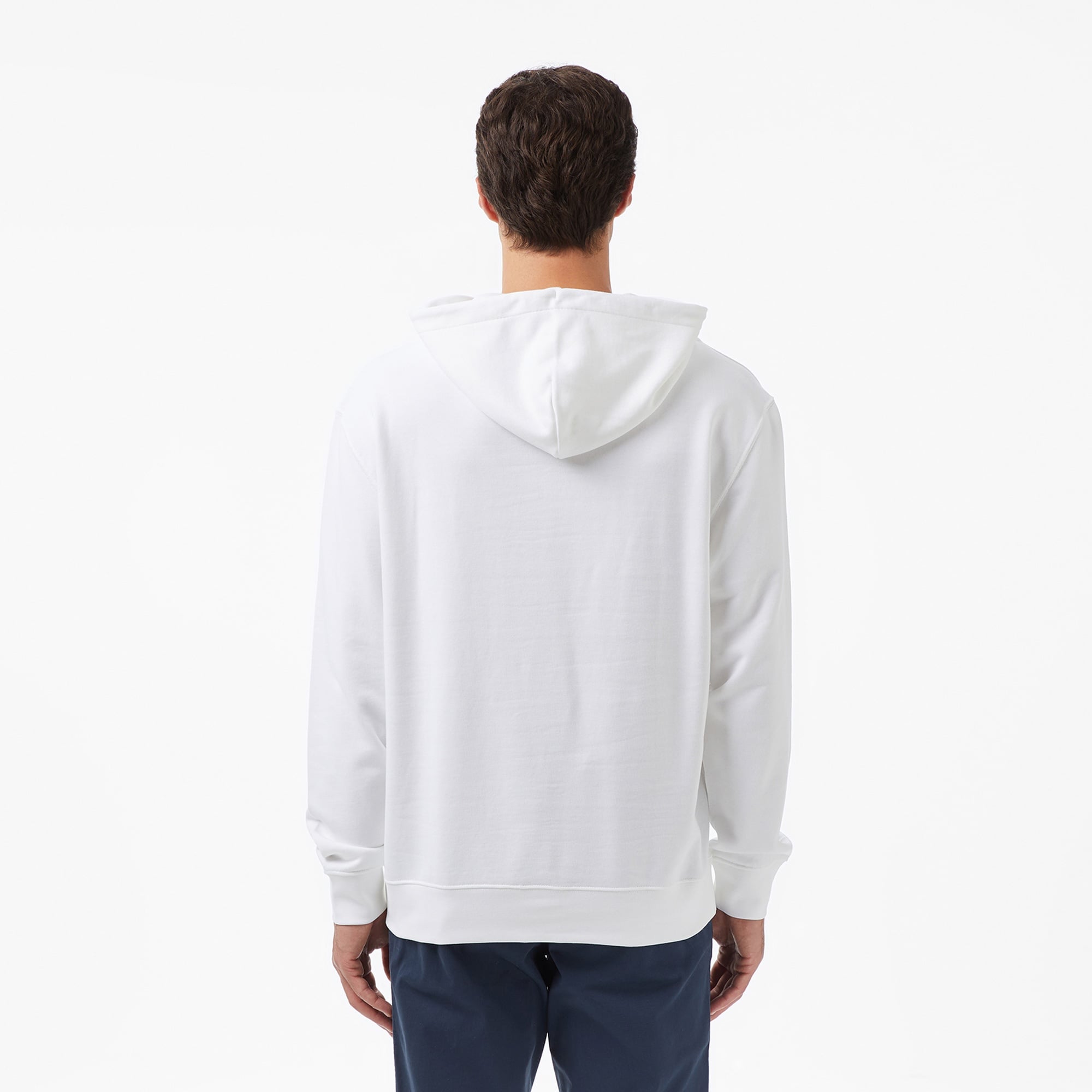 Calvin Klein Terry Graphic Erkek Beyaz Sweatshirt