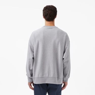  Calvin Klein Premium Terry Graphic Erkek Gri Sweatshirt
