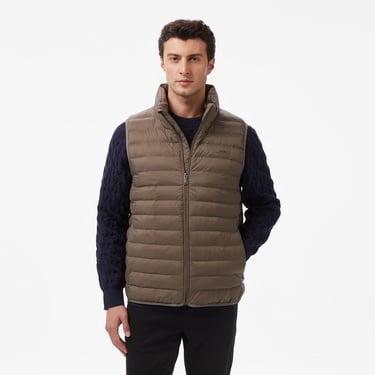  Calvin Klein Nylon Puffer Erkek Gri Yelek