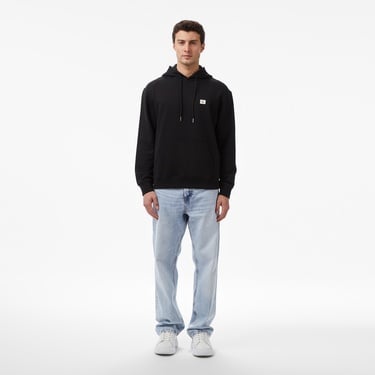  Calvin Klein Terry Badge Erkek Siyah Sweatshirt