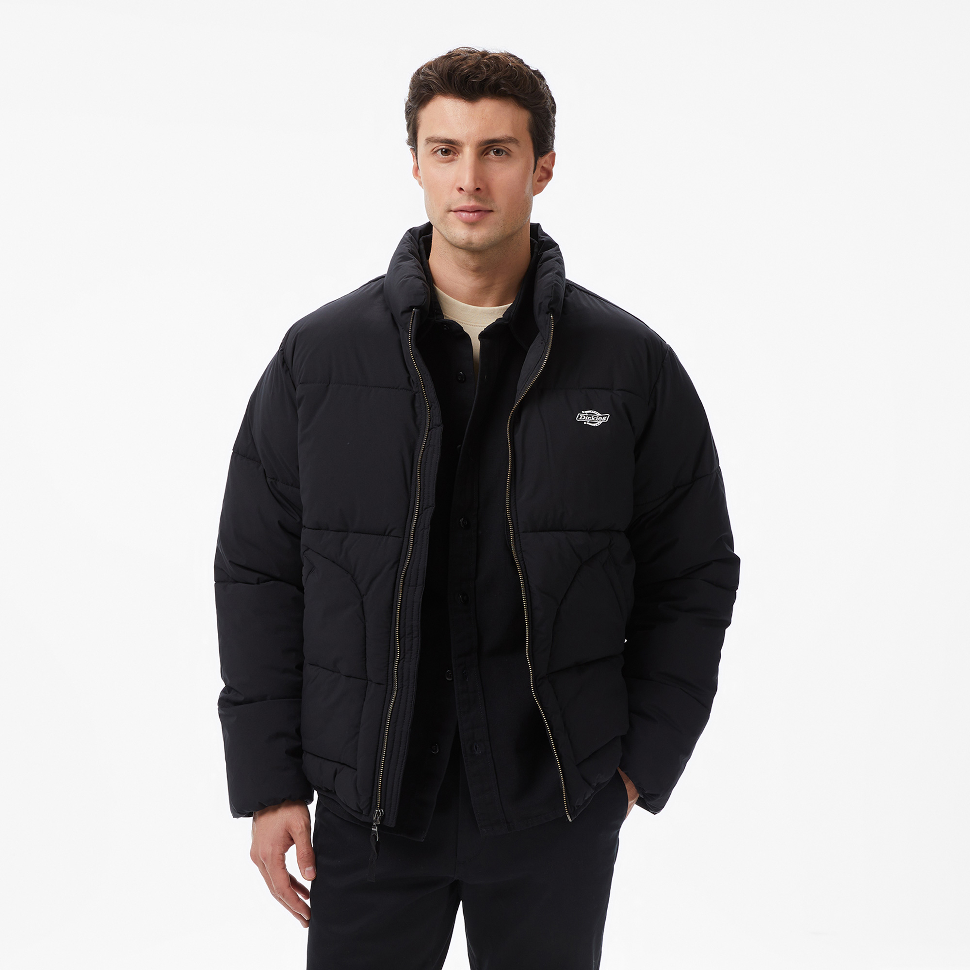  Dickies Summerdale Puffer Erkek Siyah Ceket