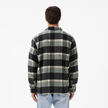 Dickies Plaid Coaling Erkek Yeşil Gömlek