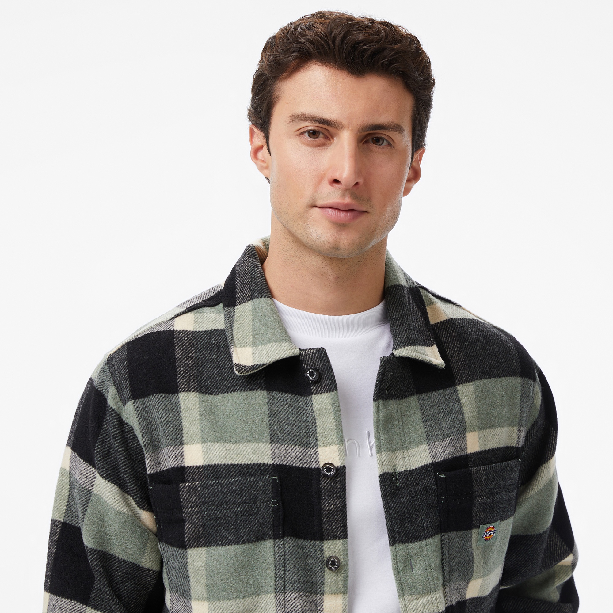 Dickies Plaid Coaling Erkek Yeşil Gömlek