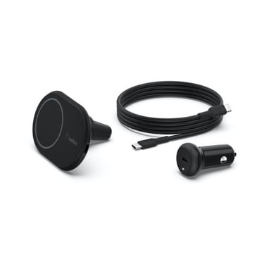  Belkin Manyetik Kablosuz Araç Şarj Cihazı 10W - Adaptör Dahil WIC004BTBK