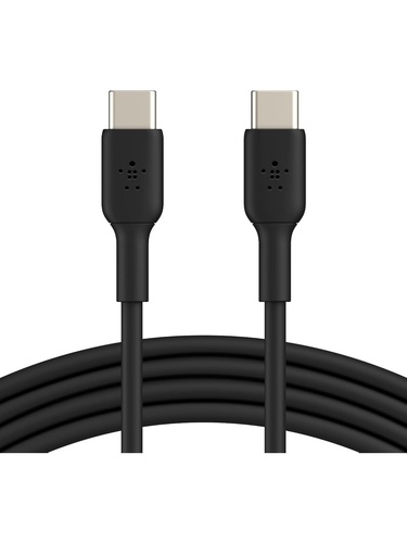  Belkin Boost Charge USB-C - USB-C Kablosu 1m, 60w Siyah CAB003BT1MBK
